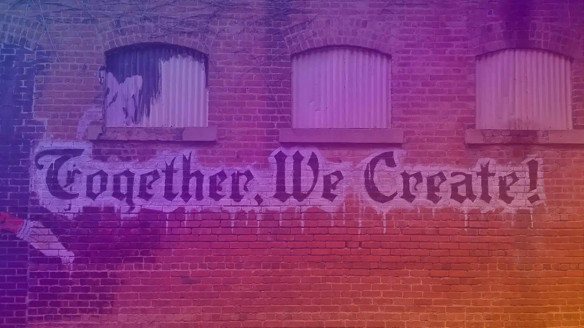 words on brick wall data and design teams inspire11 insights