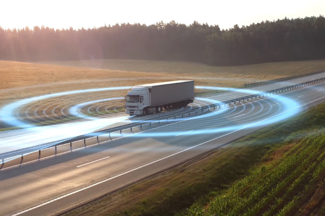 smart trailer on the road artificial intelligence consulting