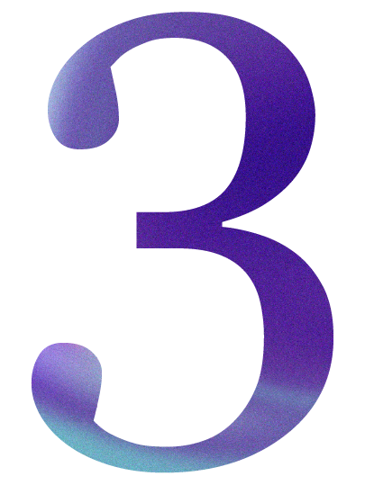 gradient three icon technology consulting firm